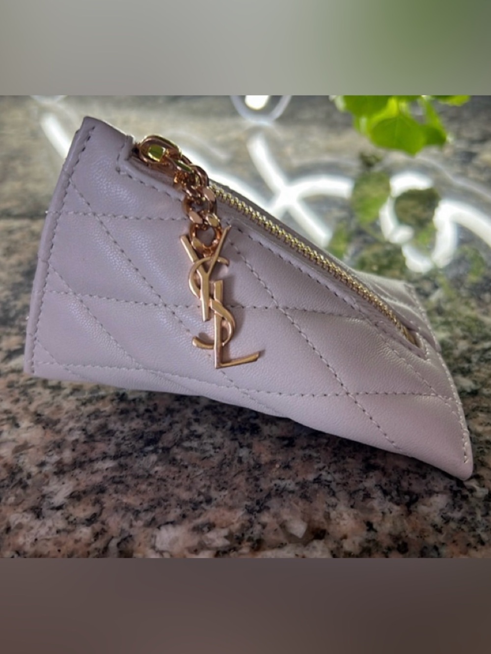 Yves Saint Laurent Berlingo Charm Key Pouch